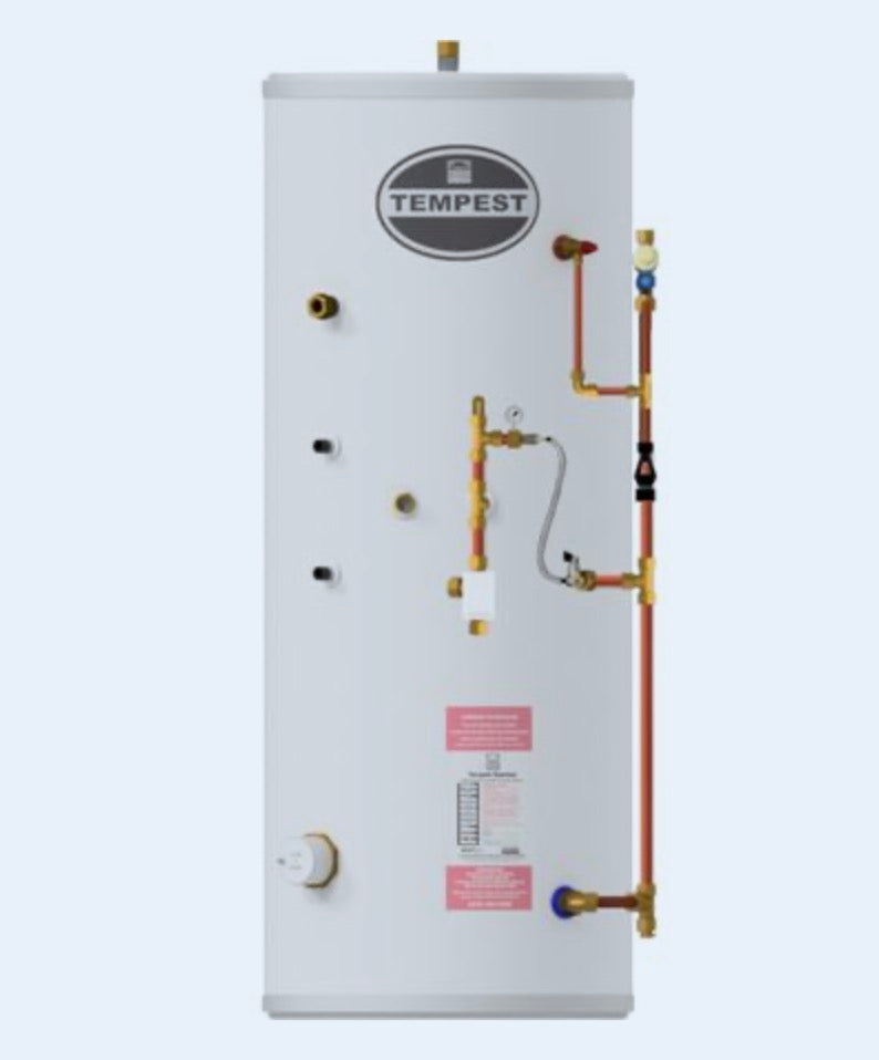 Telford Tempest Indirect Heat Pump Pre Plumbed 150L TSMI150/HP/PP