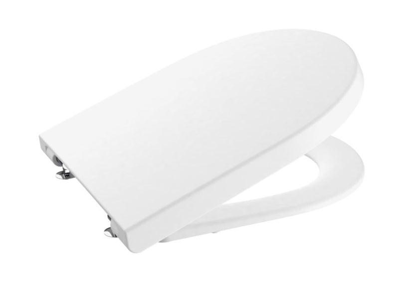 Roca The Gap Round Soft Close Seat - White