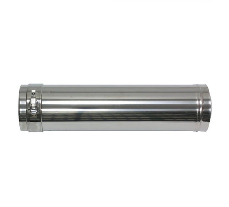 Vaillant 500mm Extension Flue Length For 80mm/125mm Facade Stainless Steel Flue 0020042753
