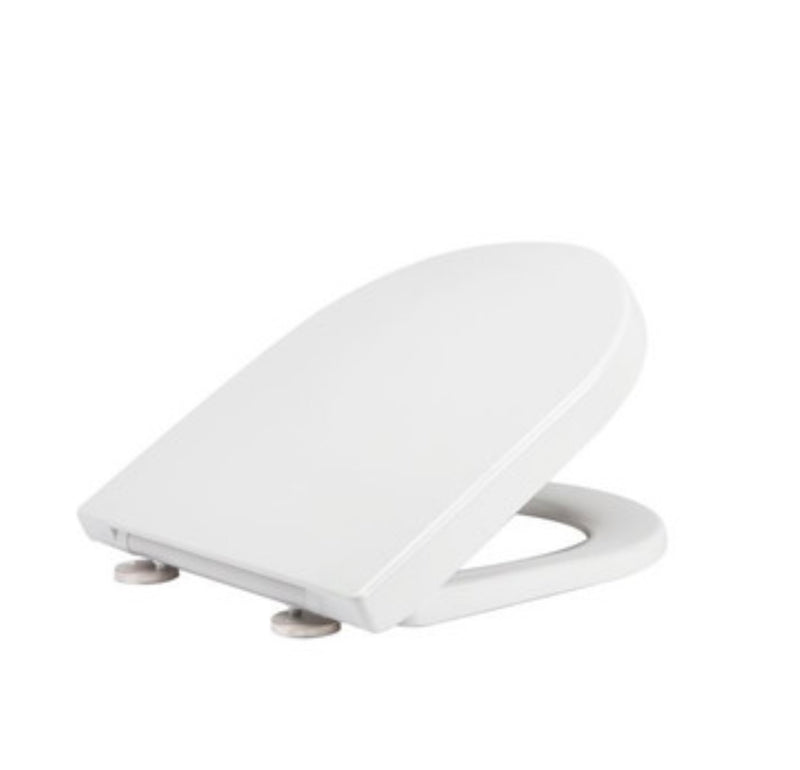Tavistock Compass/Cadience Round D Shape Wrapover Soft Close Seat - White DC14080-SF