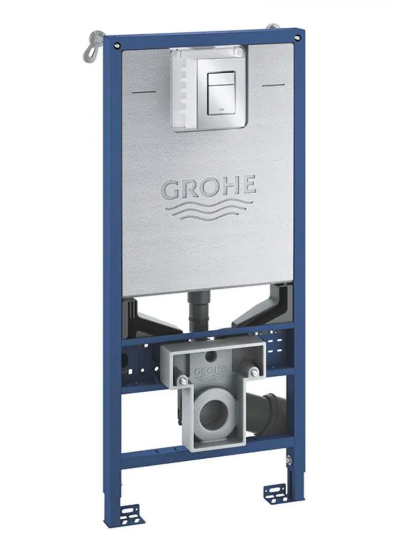 Grohe Rapid SLX 3-in-1 Toilet Cistern & Frame - 6/3 Litre - Flush Plate - 39603000