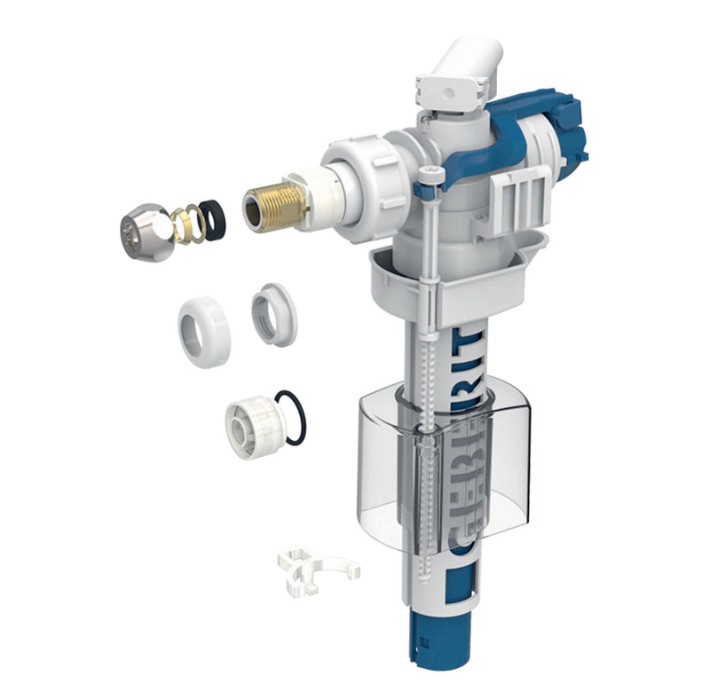 Geberit Filling Valve Lateral Water Supply Connection 3/8" - single 245.894.00.1