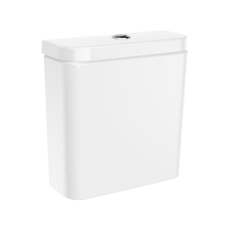 Roca The Gap Round/Comfort Close Coupled Cistern - White