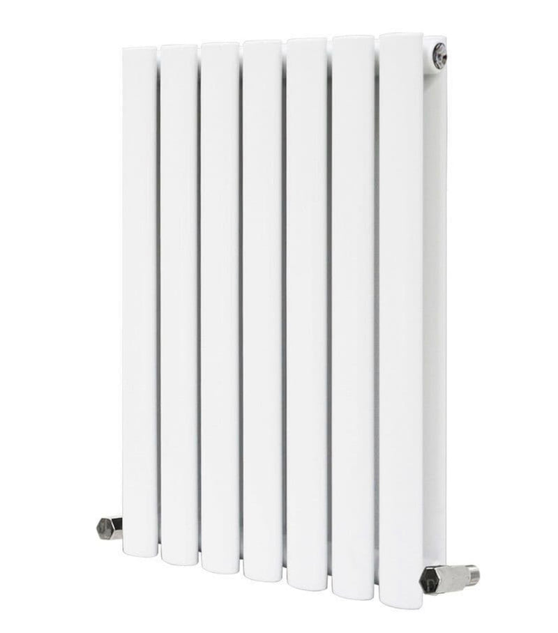 Horizontal Designer Radiator - Double Panel - 600mm x 413mm - White