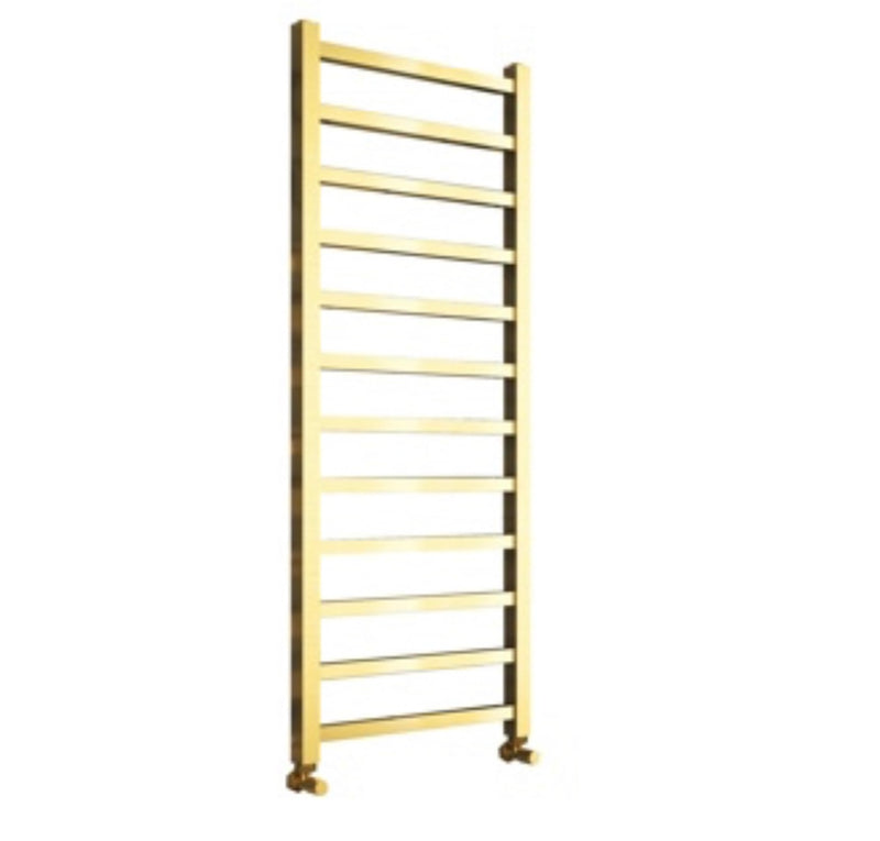 Bedgebury 1200 x 500mm Designer Rail - Brushed Brass
