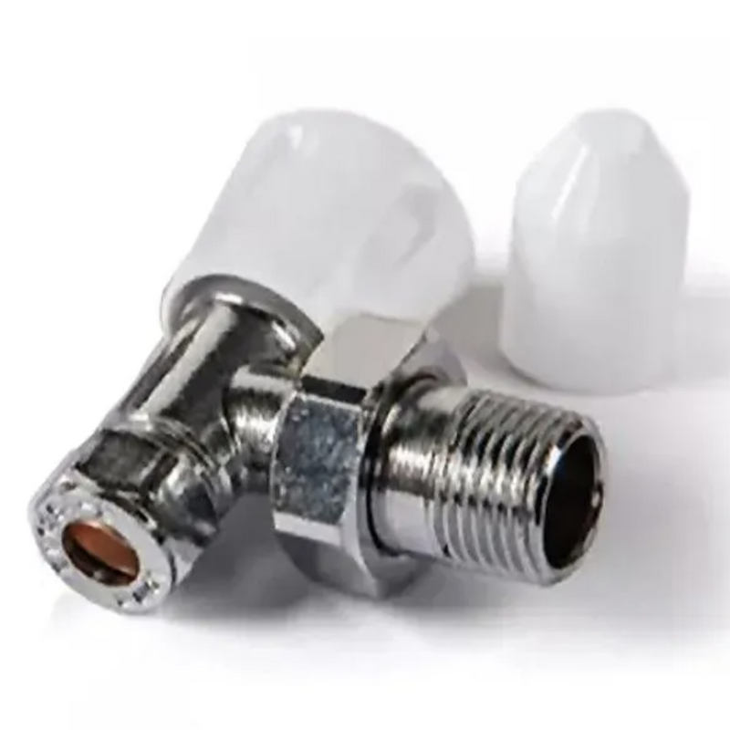 Kartell 15Mm Angled Galaxy Lockshield Radiator Valve