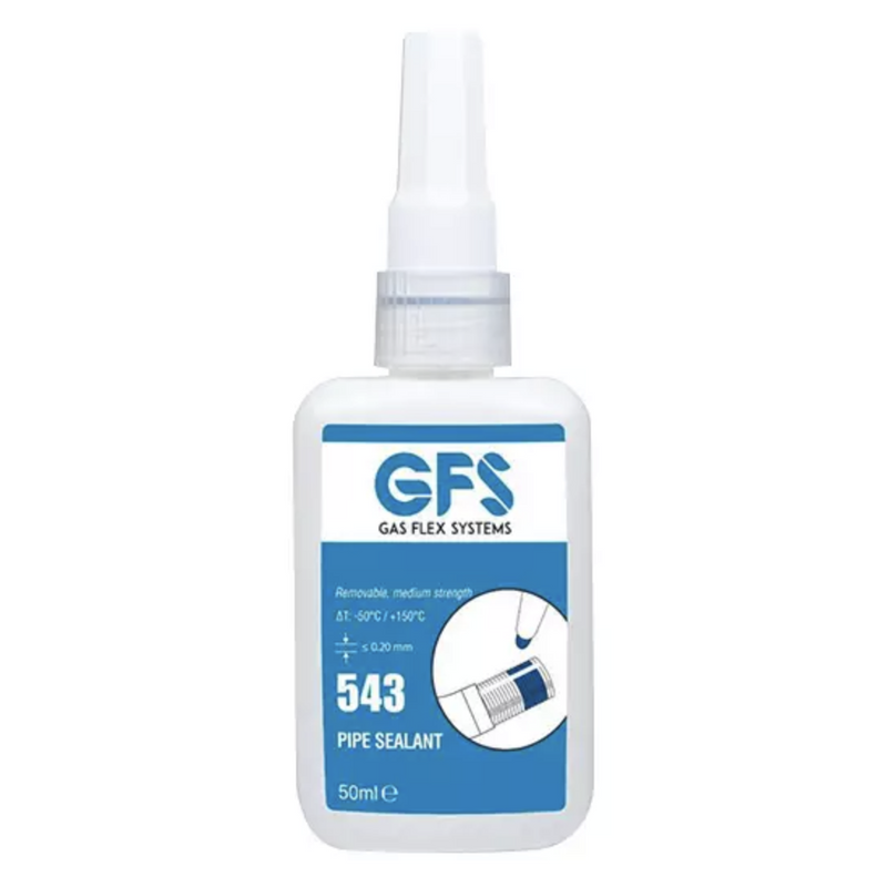 GFS Pipe Sealant Liquid PTFE
50ml Suitable for Gas & Water