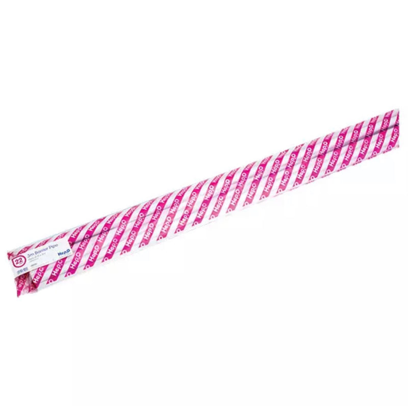 Hep2O Barrier Pipe 3m Length White - 22mm HXX03/22W