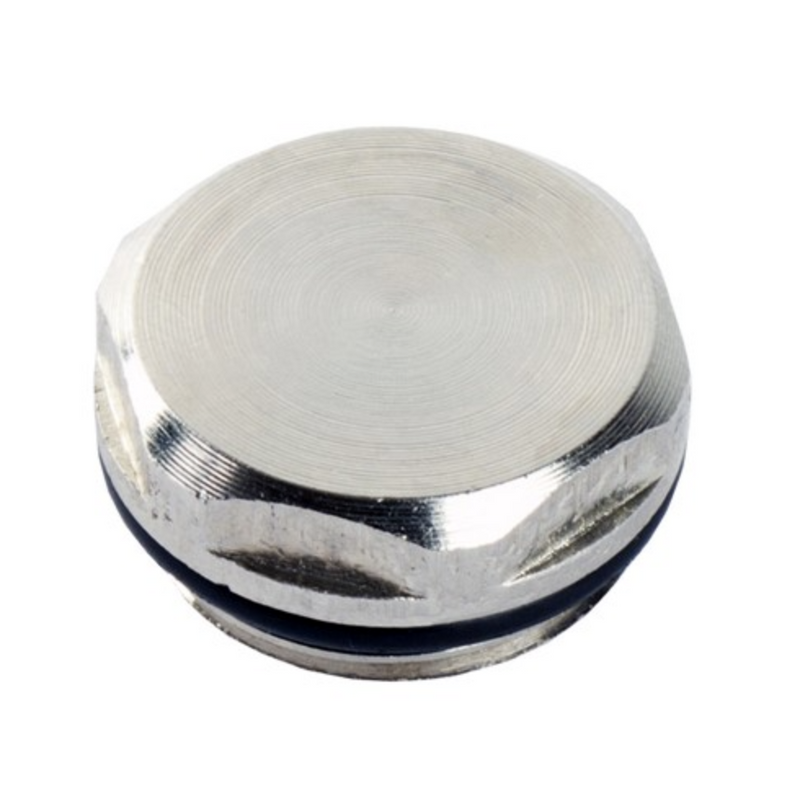 Radiator Plug - Chrome