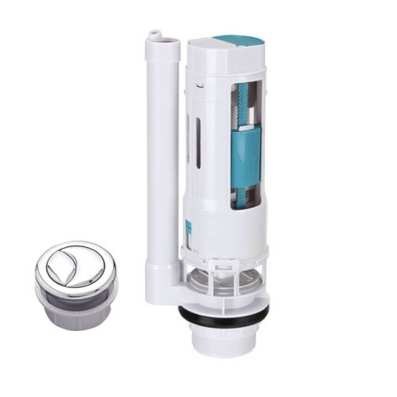 KeyPlumb - Mechanical Dual Flush Valve with 2" Adaptor