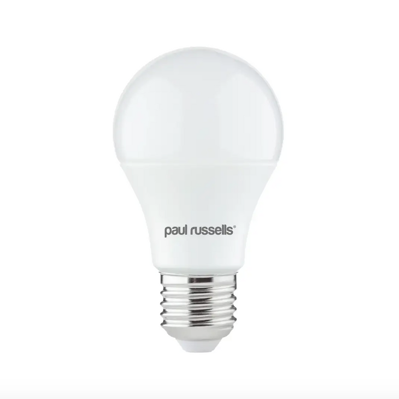 Paul Russells LED GLS
(Non Dimmable) E27 8W 2700K