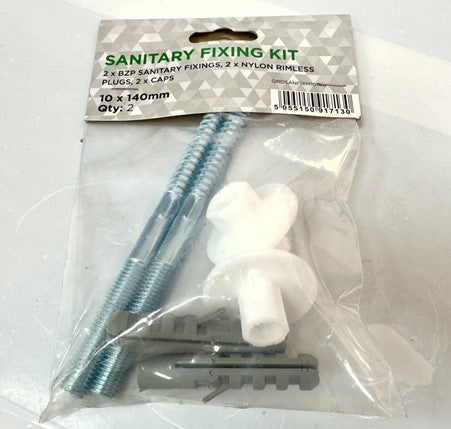 Samac Sanitary Fixing Kit
10 X 140Mm