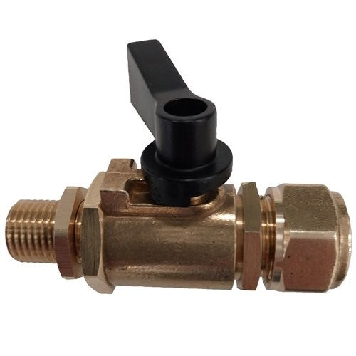 Grant Oil Isolation Valve 1/4" X 10Mm Straight
