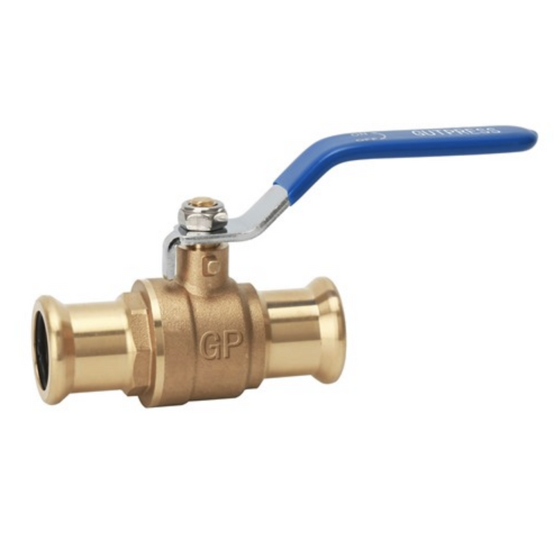Press Fit Lever Ball Valve Red
/Blue Handle - 22mm