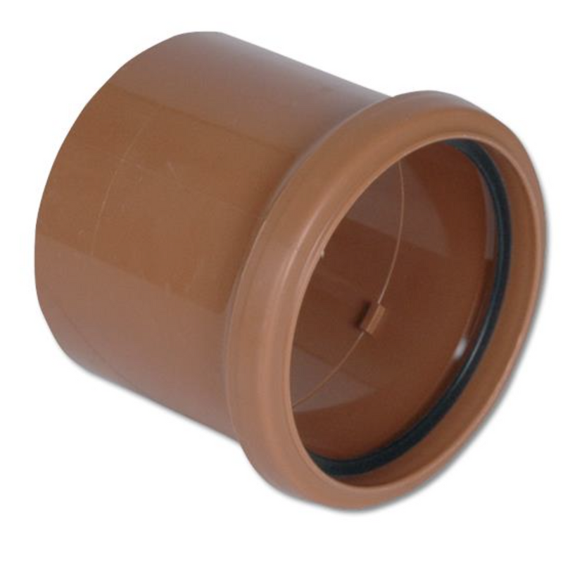 Underground Single Socket Coupling - 110Mm