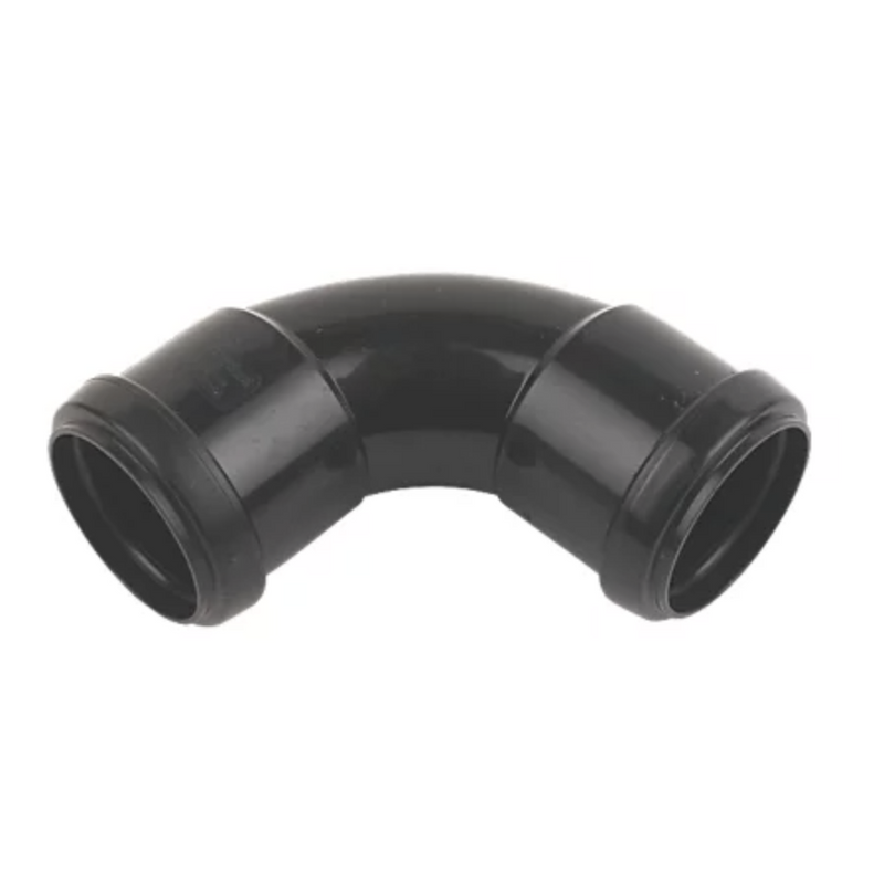 Pushfit Waste 40Mm 92.5Deg
Bend - Black