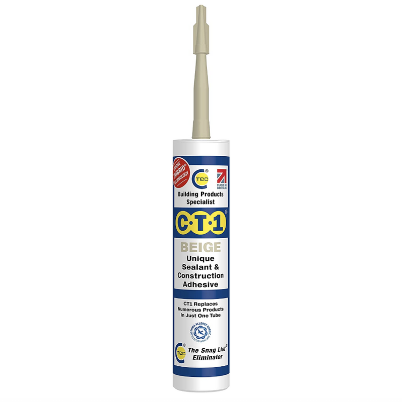 C-Tec Ct1 Sealant & Adhesive
290Ml - Beige
