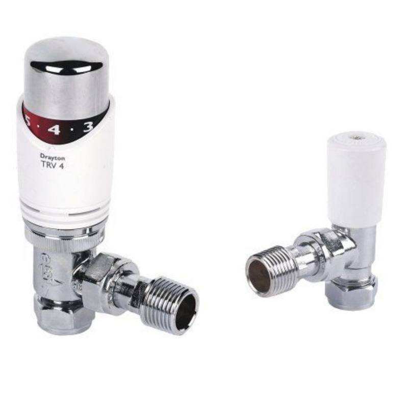 Drayton Trv4 Classic 15Mm
Angled Trv & Lockshield