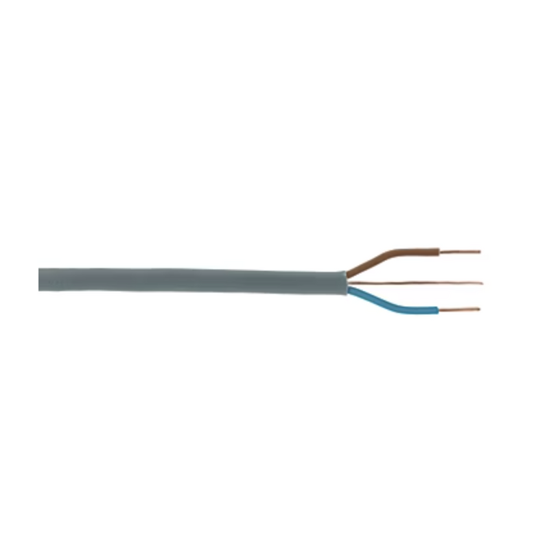 Twin & Earth Cable Grey 1mm Drum (50m)