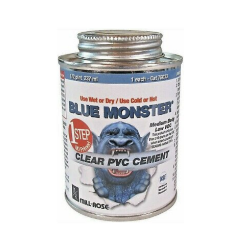 Blue Monster Solvent Cement
- 250ml