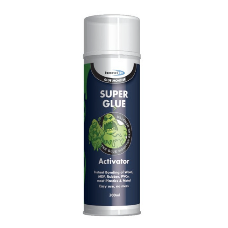 Bond It Superglue Activator
Accelerator Spray - 200Ml