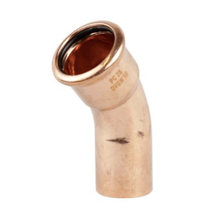 Press Fit Water Street Elbow
Obtuse - 15Mm