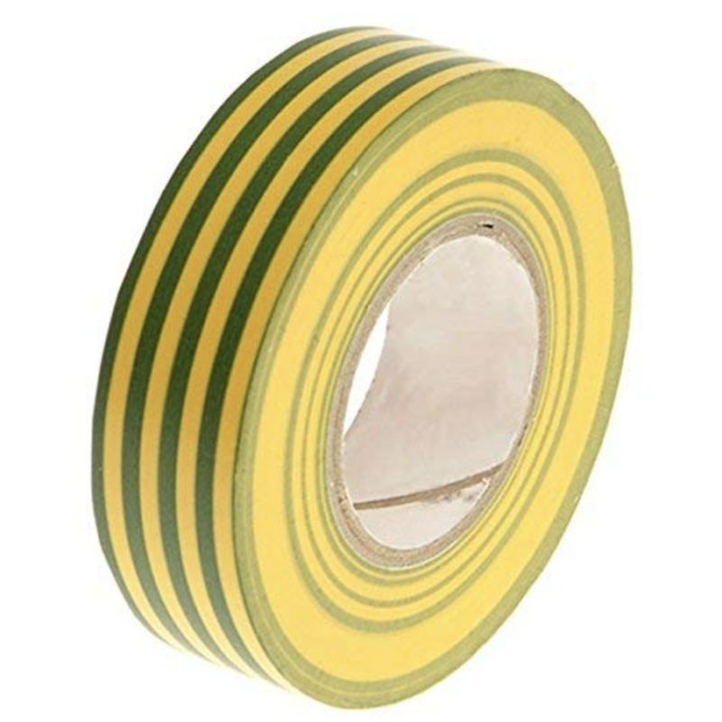 Earth(Green/Yellow) Electrical
Insulation Tape - 19Mm X 33M