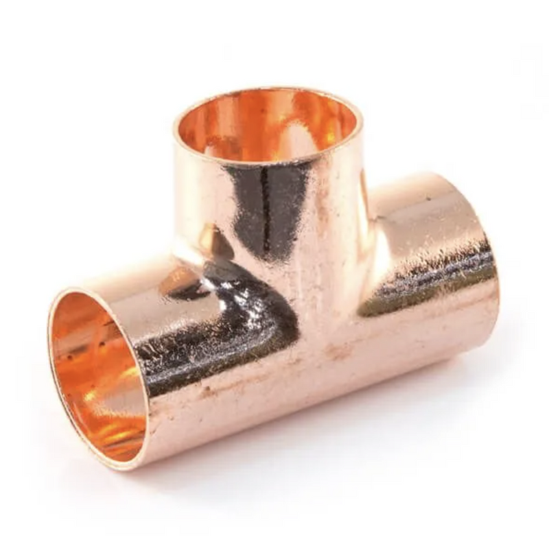 End Feed Tee C X C X C- 12Mm