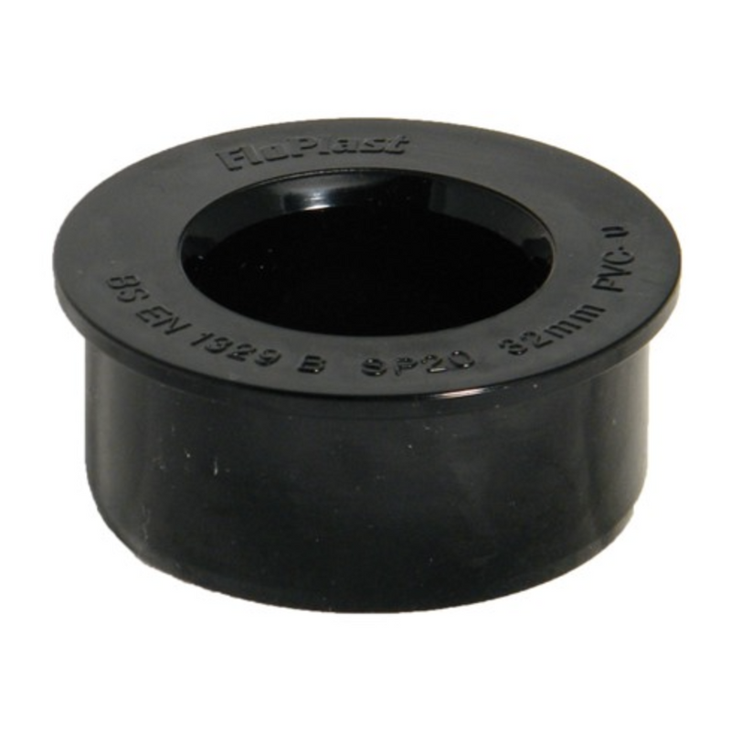 Floplast Boss Adaptor Black - 40Mm