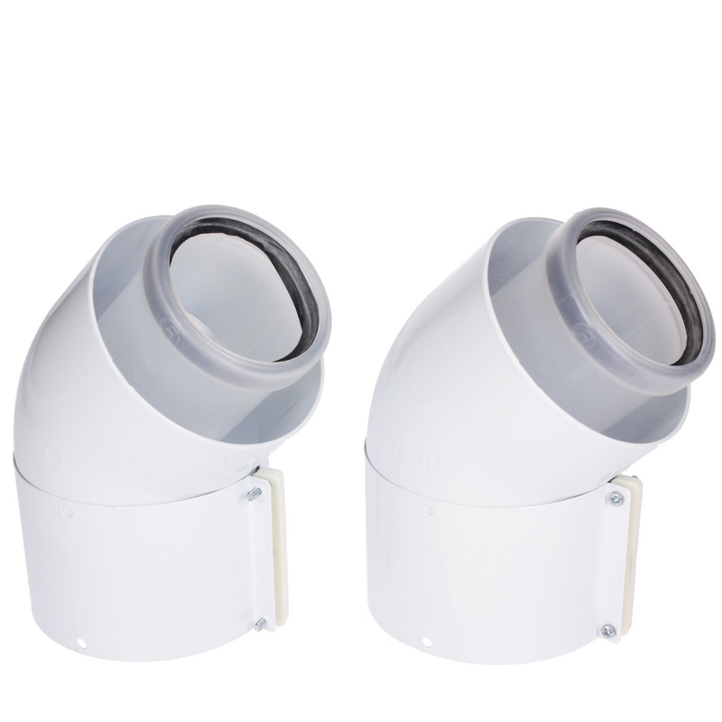 Glow-worm Pair of 45 Degree Flue Bends
