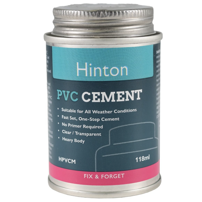 Hinton Heavy Bodied Solvent Cement (Metal Can) - 118ml