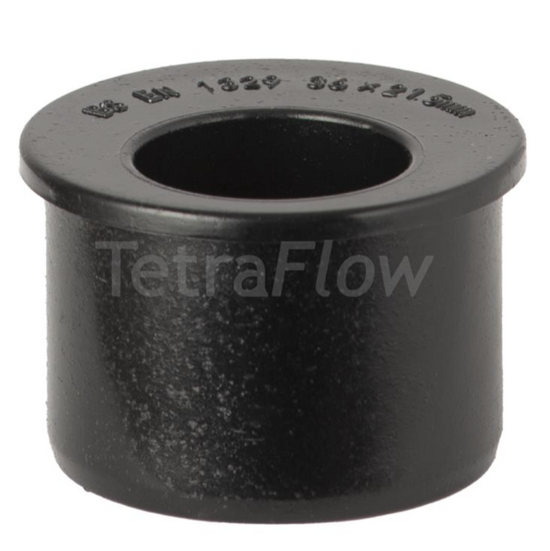 Solvent Weld 21.3Mm X 40Mm Overflow Reducer - Black
