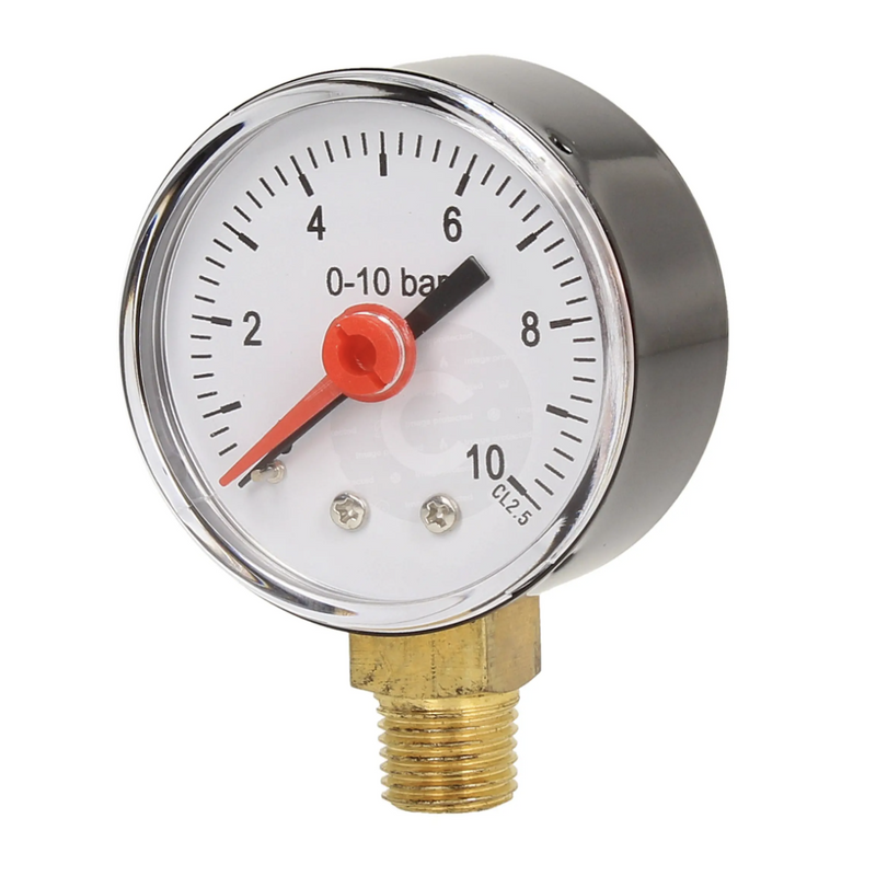 Bi World 10 Bar Gauge - 1/4
Side Connection