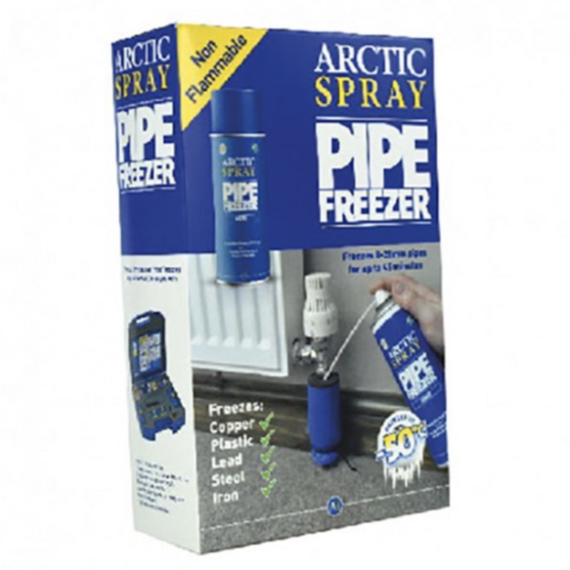 Arctic Hayes Spray Disposable Pipe Freezer Kit - 8-28Mm