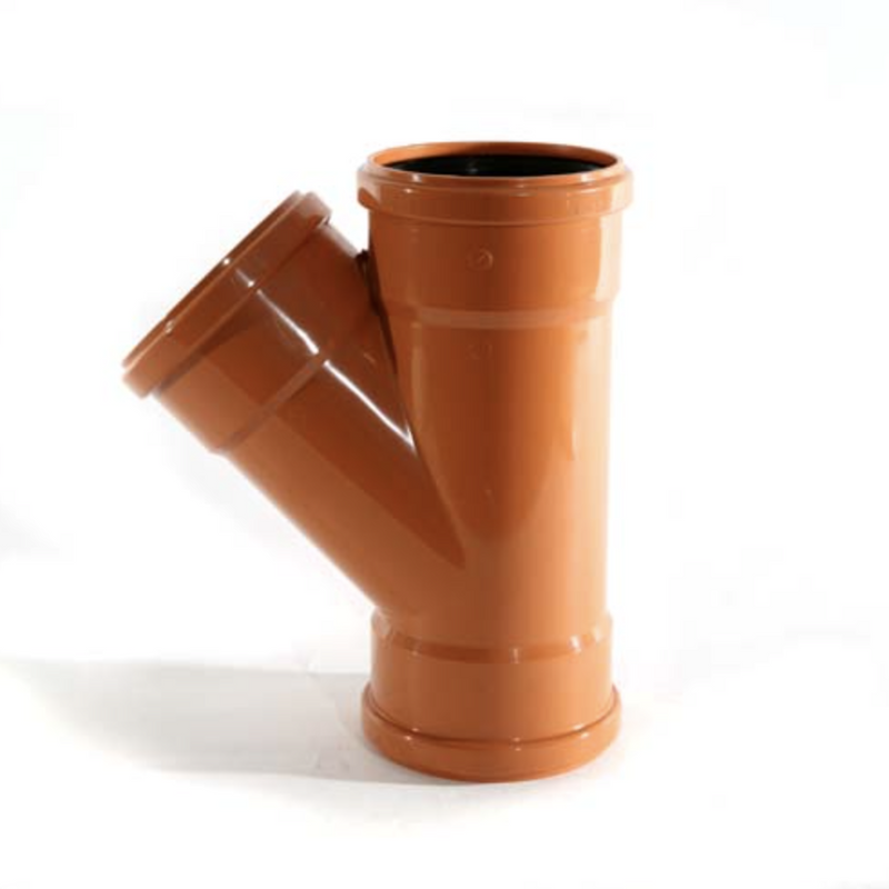 Underground Triple Socket Branch 45Deg (110Mm)