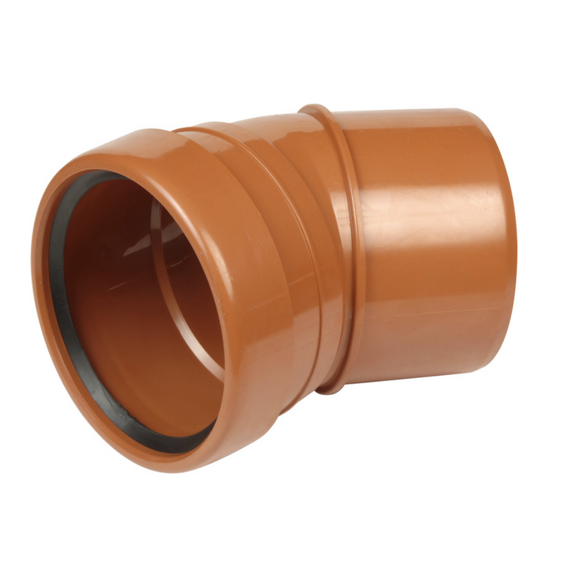 Underground Single Socket Elbow 30Deg (110Mm)