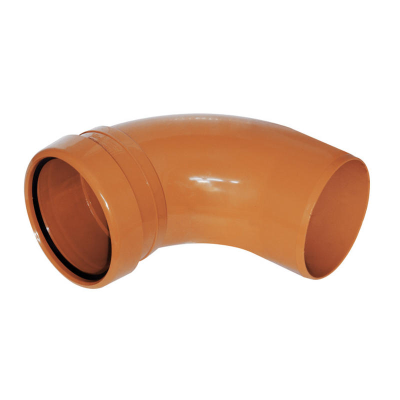 Underground Single Socket Elbow 90Deg (110Mm)