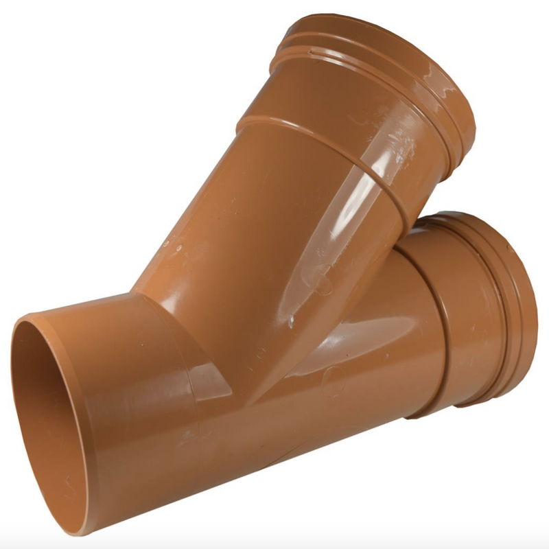 Underground Double Socket
Branch 45Deg (110Mm)