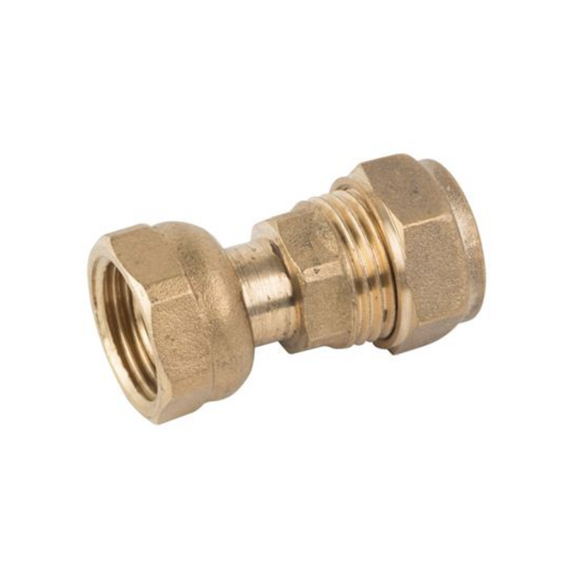 Compression Straight Tap Connector - 22mm x 3/4"