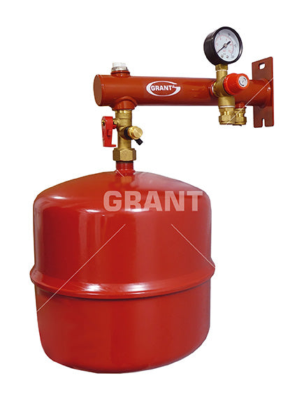 Grant 18L Expansion Vessel With Wall Bracket - VBSVWB18