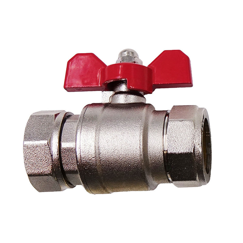 Grant Mag One DUO 28mm Nickel Plated Ball Valve - VM01DUO/28BV