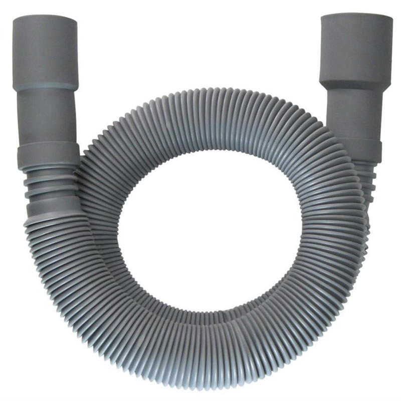 2.1M Grey Flexi Outlet Washing Machine Hose